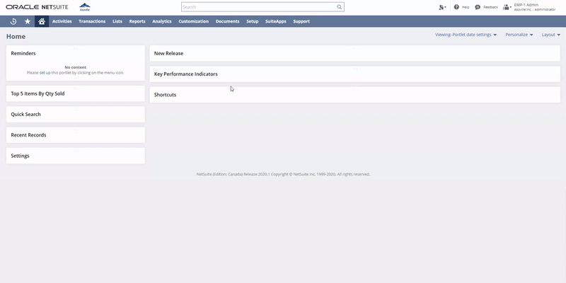 How to Enable KPI Scorecards Feature in NetSuite