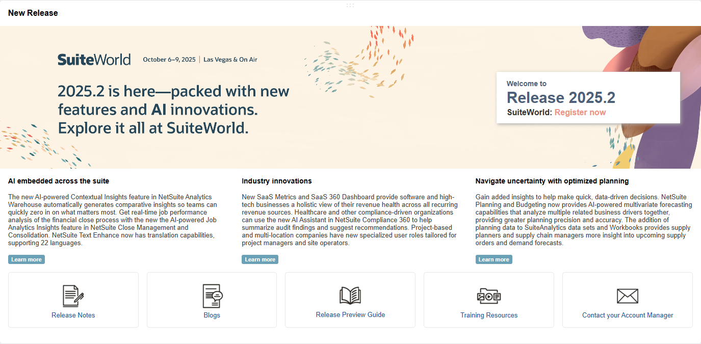 Ready for NetSuite’s Next Release?